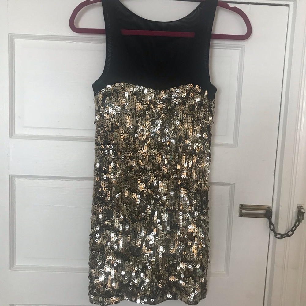 Express sequin dress/tunic